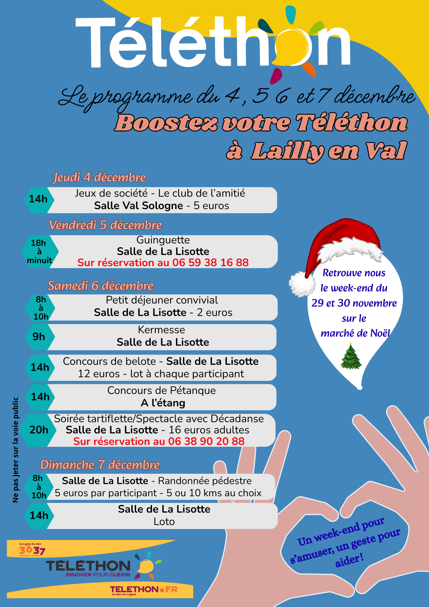 Téléthon - Programme 2025